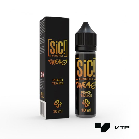 *Longfill SIC! - Peach Tea Ice 10ML -zdjęcie numer 1