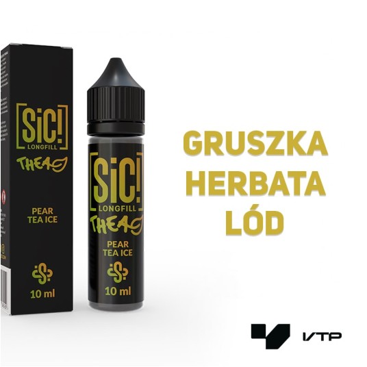 *Longfill SIC! - Pear Tea Ice 10ML -zdjęcie numer 2