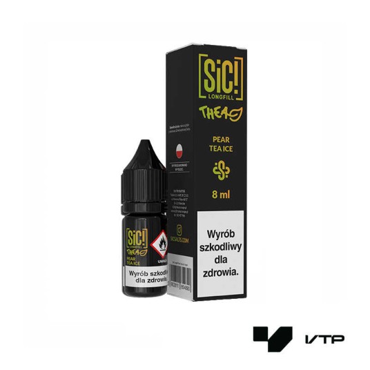 **Longfill SIC! - Pear Tea Ice 8ML -zdjęcie numer 1