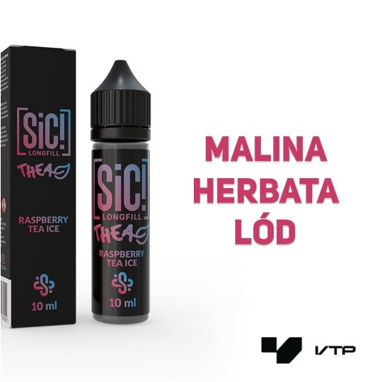 *Longfill SIC! - Raspberry Tea Ice 10ML -zdjęcie numer 2