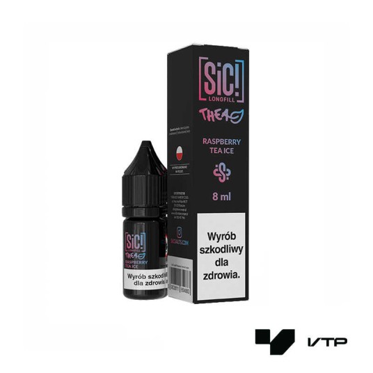 **Longfill SIC! - Raspberry Tea Ice 8ML -zdjęcie numer 1