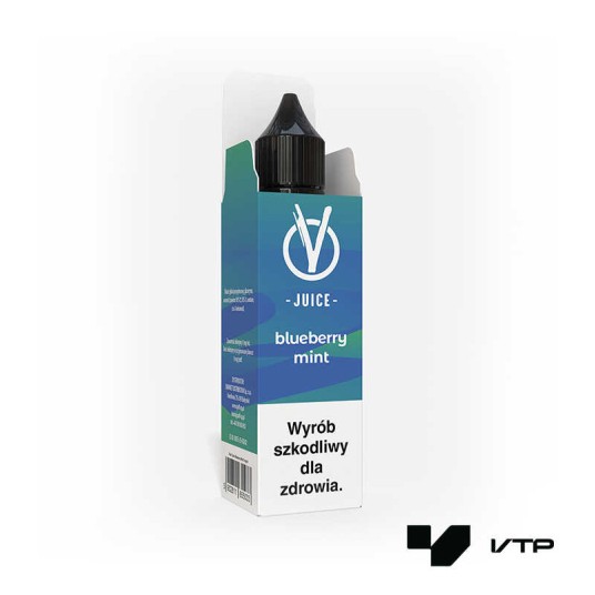 **Longfill VBAR - Blueberry Mint 10ML -zdjęcie numer 1