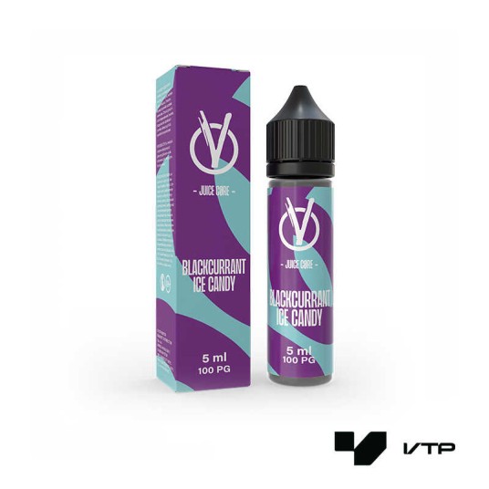*LONGFILL VJUICE CORE - BLACKCURRANT ICE CANDY 5ML -zdjęcie numer 1