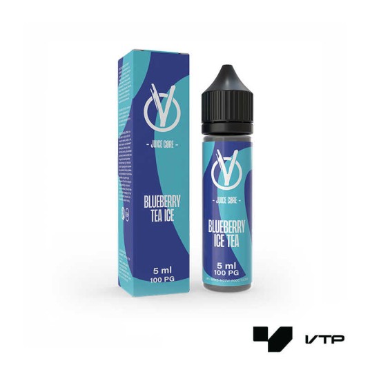 *LONGFILL VJUICE CORE - BLUEBERRY ICE TEA 5ML -zdjęcie numer 1
