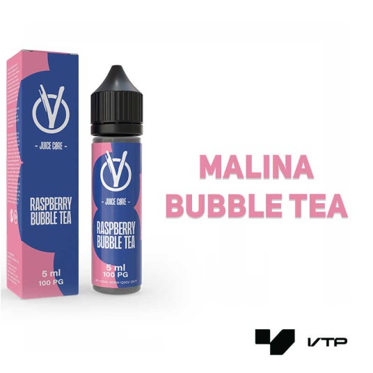 *LONGFILL VJUICE CORE - RASPBERRY BUBBLE TEA 5ML -zdjęcie numer 2