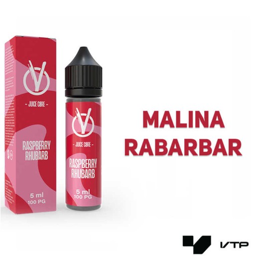 *LONGFILL VJUICE CORE - RASPBERRY RHUBARB 5ML -zdjęcie numer 2