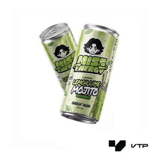*Miss Energy - Lemon Lime Mojito 250ml -zdjęcie numer 1