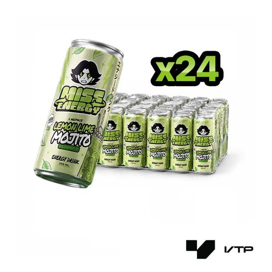 *Miss Energy - Lemon Lime Mojito 250ml -zdjęcie numer 3