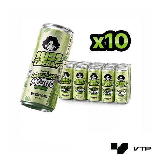 *Miss Energy - Lemon Lime Mojito 250ml -zdjęcie numer 2