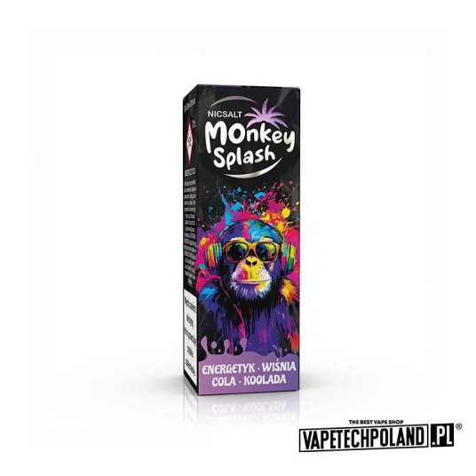 *MONKEY SPLASH - Energetyk Wiśnia Cola Koolada 20 -zdjęcie numer 1