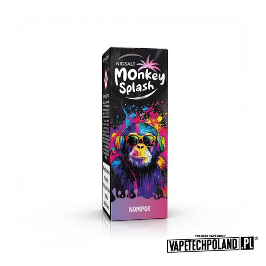 *MONKEY SPLASH - Kompot 20MG 10ML -zdjęcie numer 1
