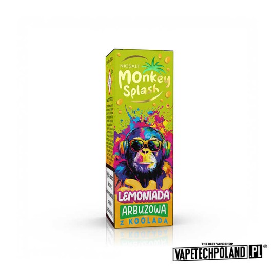 *MONKEY SPLASH - Lemoniada arbuzowa Koolada 20MG -zdjęcie numer 1