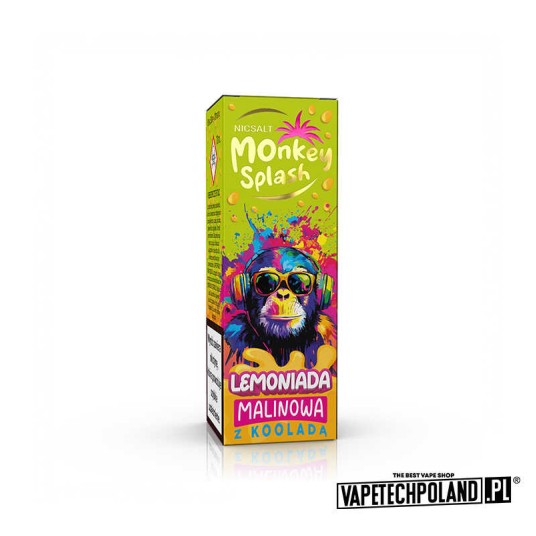 **MONKEY SPLASH - Lemoniada malinowa Kool 20MG -zdjęcie numer 1
