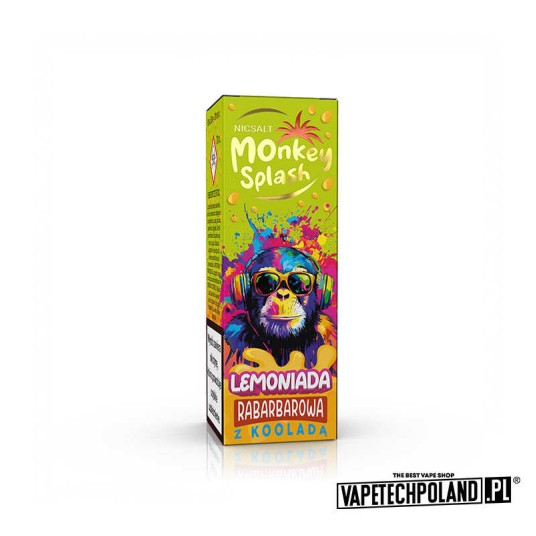 *MONKEY SPLASH - Lemoniada rabarbarowa Koolada 20 -zdjęcie numer 1
