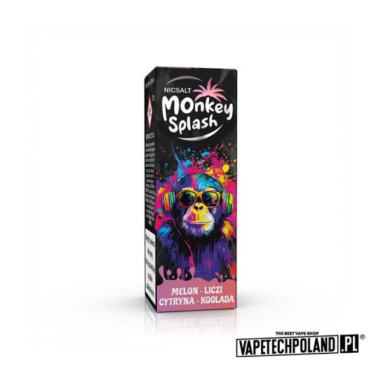 **MONKEY SPLASH - Melon liczi cytryna Kool 20MG -zdjęcie numer 1