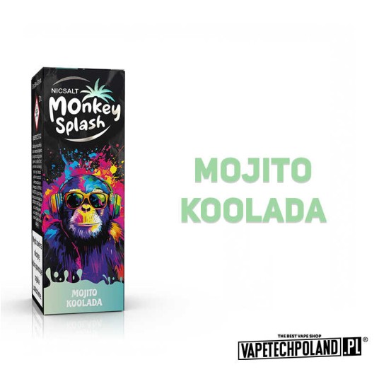 *MONKEY SPLASH - Mojito Koolada 20MG 10ML -zdjęcie numer 2