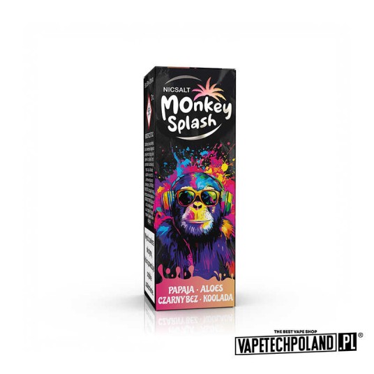 **MONKEY SPLASH - Papaya Aloes Czarny bez Kool 20M -zdjęcie numer 1