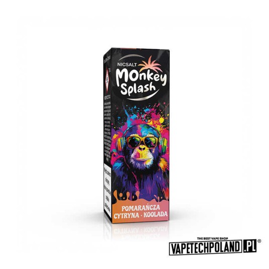*MONKEY SPLASH - Pomarancza cytryna Koolada 20MG -zdjęcie numer 1