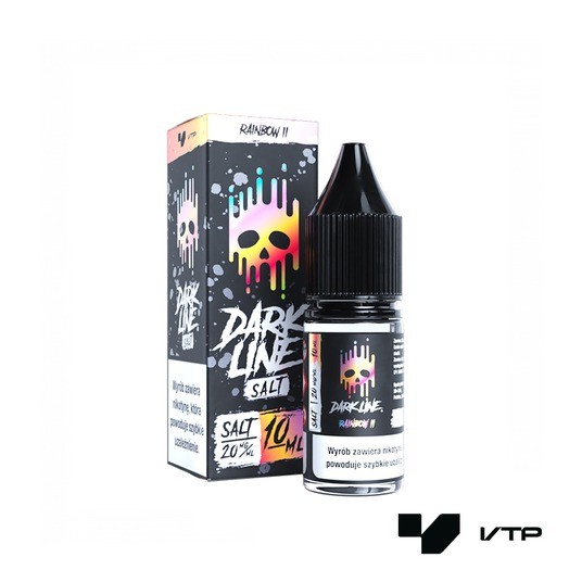 **O-Liquid DARK LINE SALT - RAINBOW II 10ML 20MG -zdjęcie numer 1