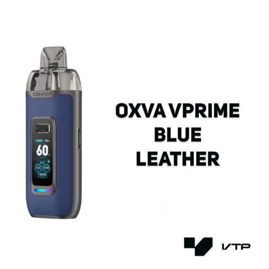 OXVA VPRIME - Blue Leather -zdjęcie numer 2