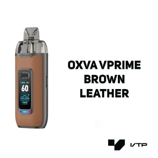 OXVA VPRIME - Brown Leather -zdjęcie numer 2
