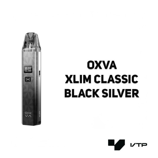 OXVA Xlim Classic - Black Silver -zdjęcie numer 2