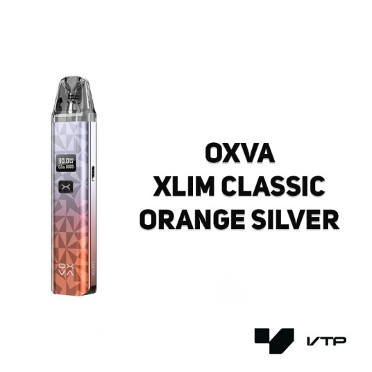 OXVA Xlim Classic - Orange Silver -zdjęcie numer 2