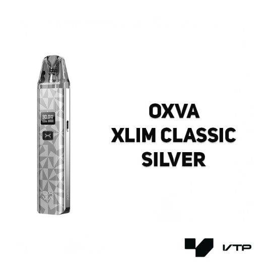 OXVA Xlim Classic - Silver -zdjęcie numer 2