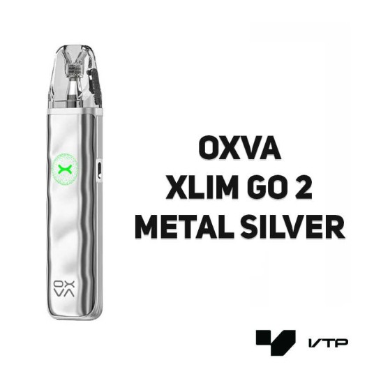 *OXVA Xlim GO 2 - Metal Silver NR -zdjęcie numer 2