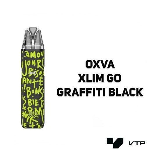 *OXVA Xlim GO - Graffiti Black -zdjęcie numer 2