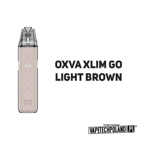 *OXVA Xlim GO - Light Brown NR -zdjęcie numer 2
