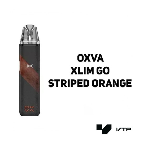 OXVA Xlim GO - Striped Orange -zdjęcie numer 2