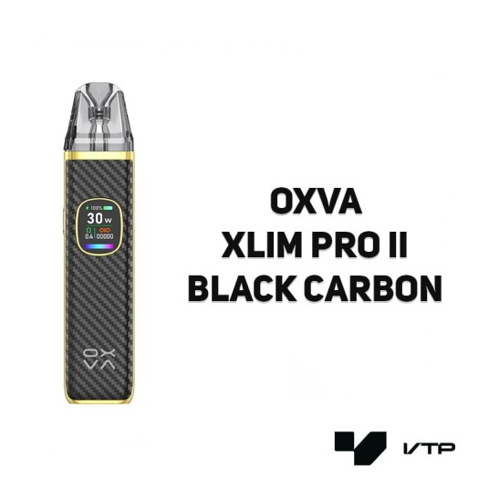 OXVA Xlim Pro II Kit - Black Carbon -zdjęcie numer 2