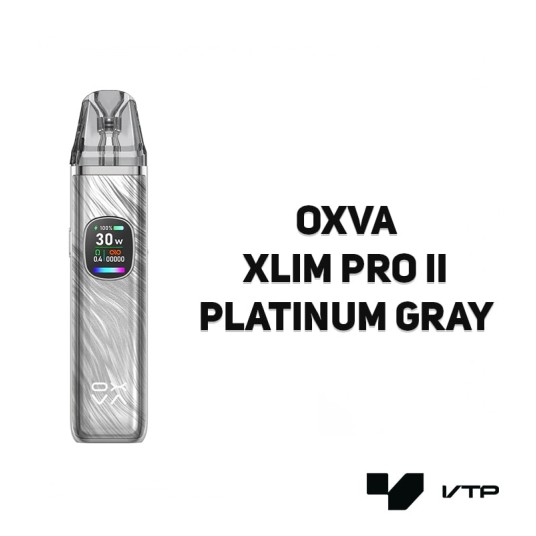 OXVA Xlim Pro II Kit - Platinum Gray -zdjęcie numer 2