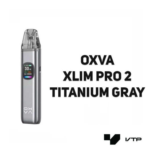 *OXVA Xlim Pro II Kit - Titanium Grey -zdjęcie numer 2