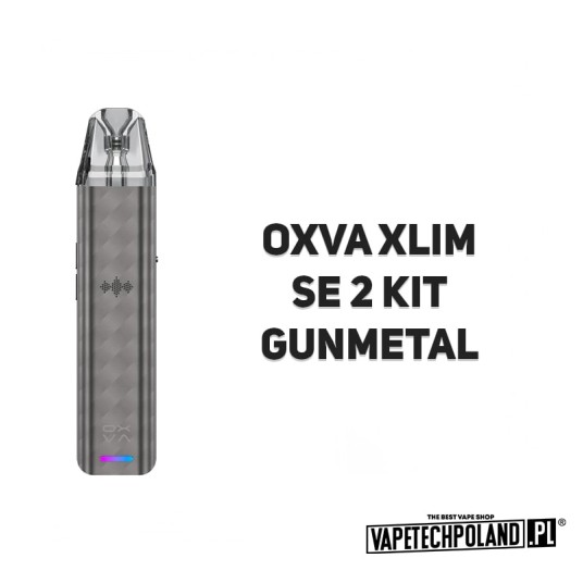 OXVA Xlim SE II Kit - Gunmetal -zdjęcie numer 2