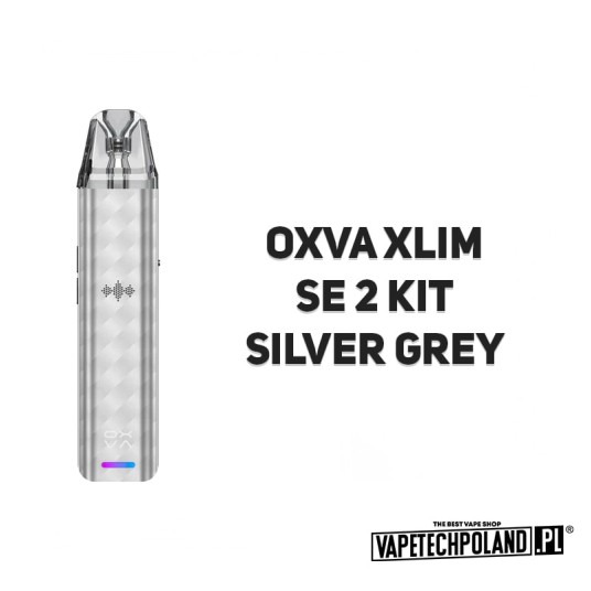 OXVA Xlim SE II Kit - Silver Grey -zdjęcie numer 2
