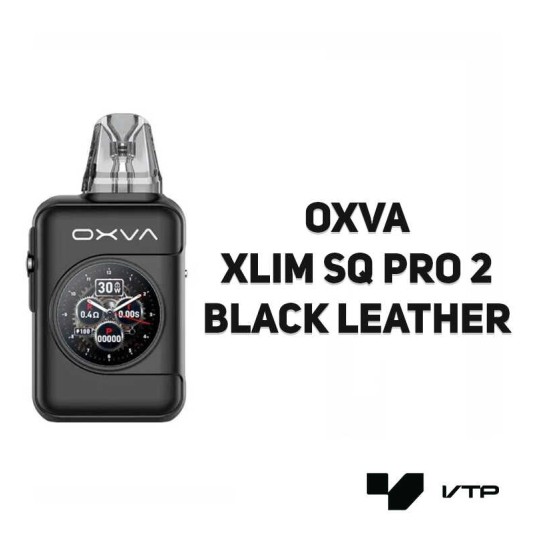 *OXVA Xlim SQ Pro 2 - Black Leather NR -zdjęcie numer 2