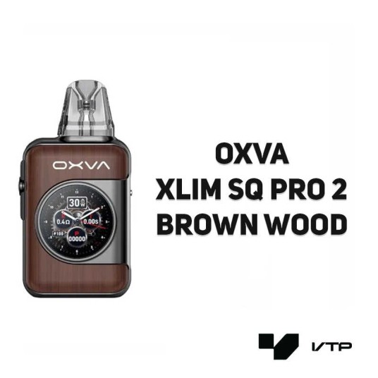 *OXVA Xlim SQ Pro 2 - Brown Wood NR -zdjęcie numer 2