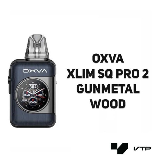*OXVA Xlim SQ Pro 2 - Gunmetal Wood -zdjęcie numer 2