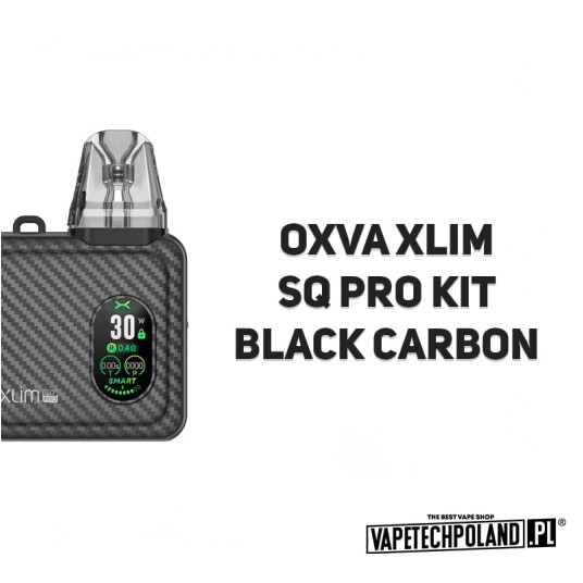 OXVA Xlim SQ Pro - Black Carbon -zdjęcie numer 2