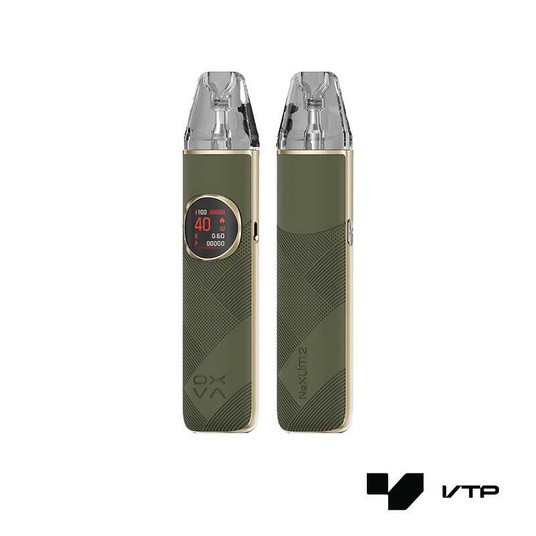 *POD KIT OXVA NEXLIM 2 - GREEN LEATHER -zdjęcie numer 1