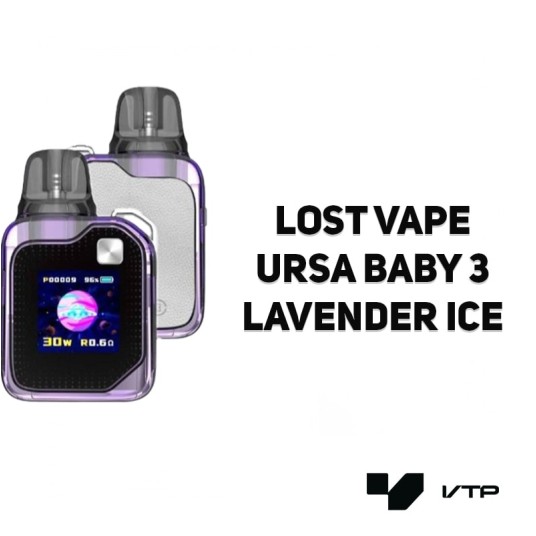 Pod Lost Vape Ursa Baby 3 - Lavender Ice -zdjęcie numer 2