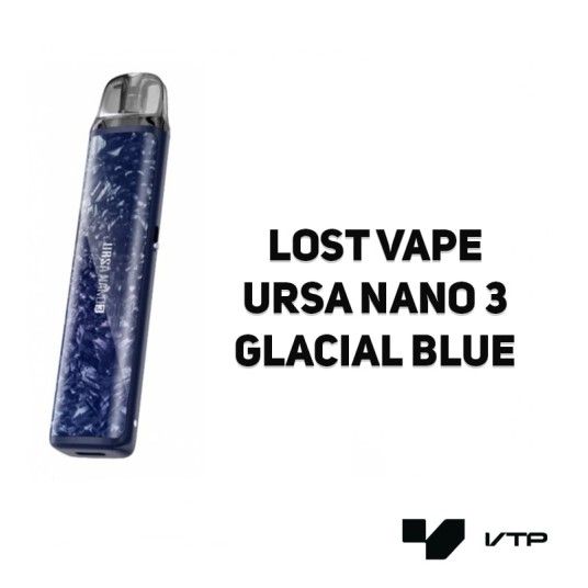 Pod Lost Vape Ursa Nano 3 - Glacial Blue -zdjęcie numer 2