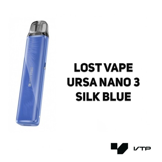 *Pod Lost Vape Ursa Nano 3 - Silk Blue NR -zdjęcie numer 2