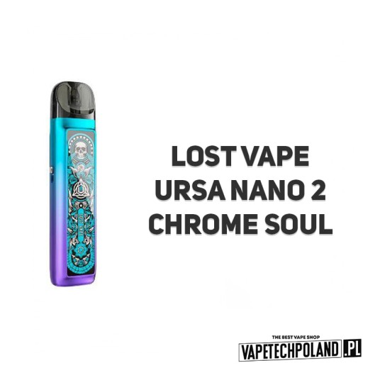 Pod Lost Vape Ursa Nano II - Chrome Soul -zdjęcie numer 2