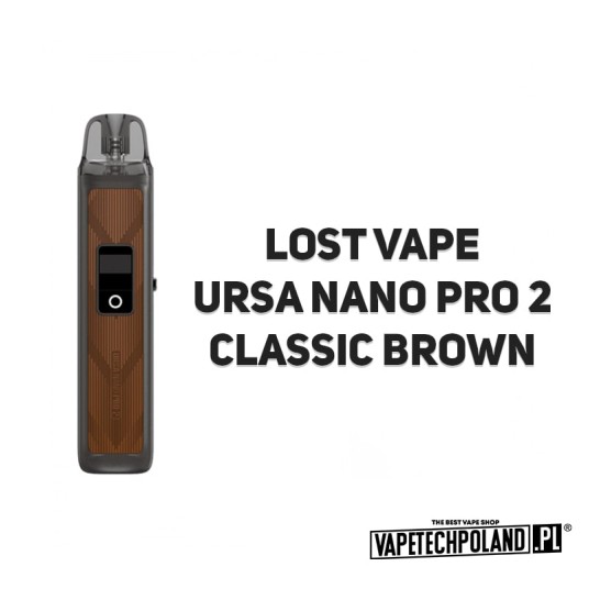 Pod Lost Vape Ursa Nano Pro II - Classic Brown -zdjęcie numer 2