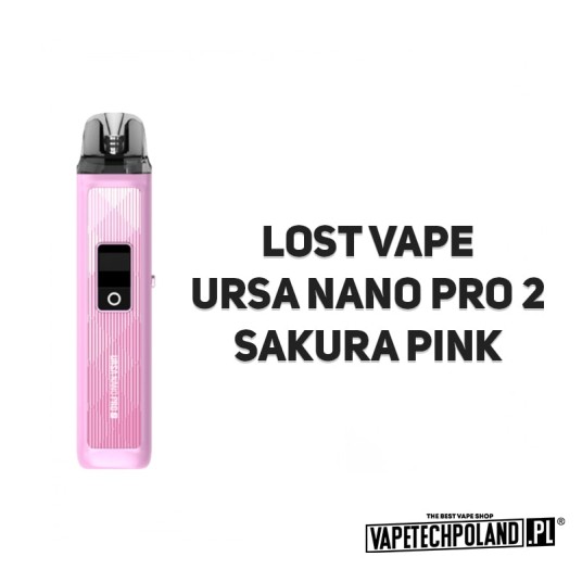 Pod Lost Vape Ursa Nano Pro II - Sakura Pink -zdjęcie numer 2