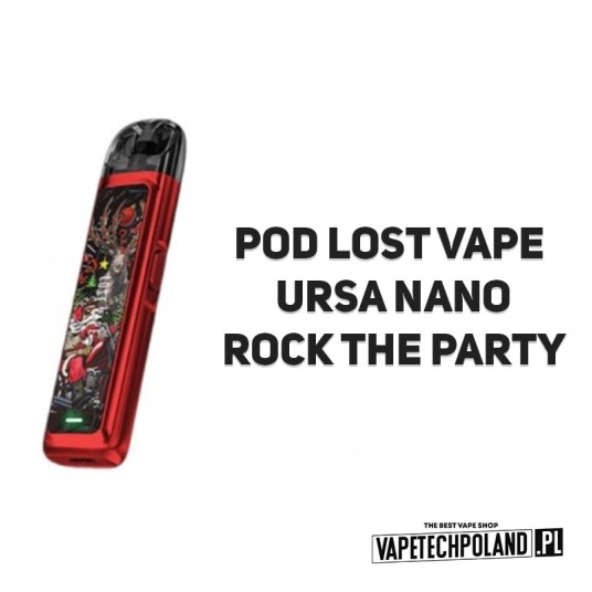 Pod Lost Vape Ursa Nano - Rock The Party -zdjęcie numer 2