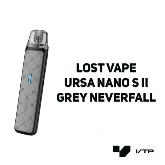 Pod Lost Vape Ursa Nano S II - Grey Neverfall -zdjęcie numer 2